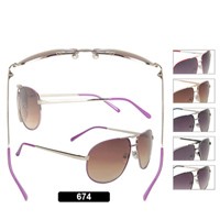 Wholesale Aviator Sunglasses 674
